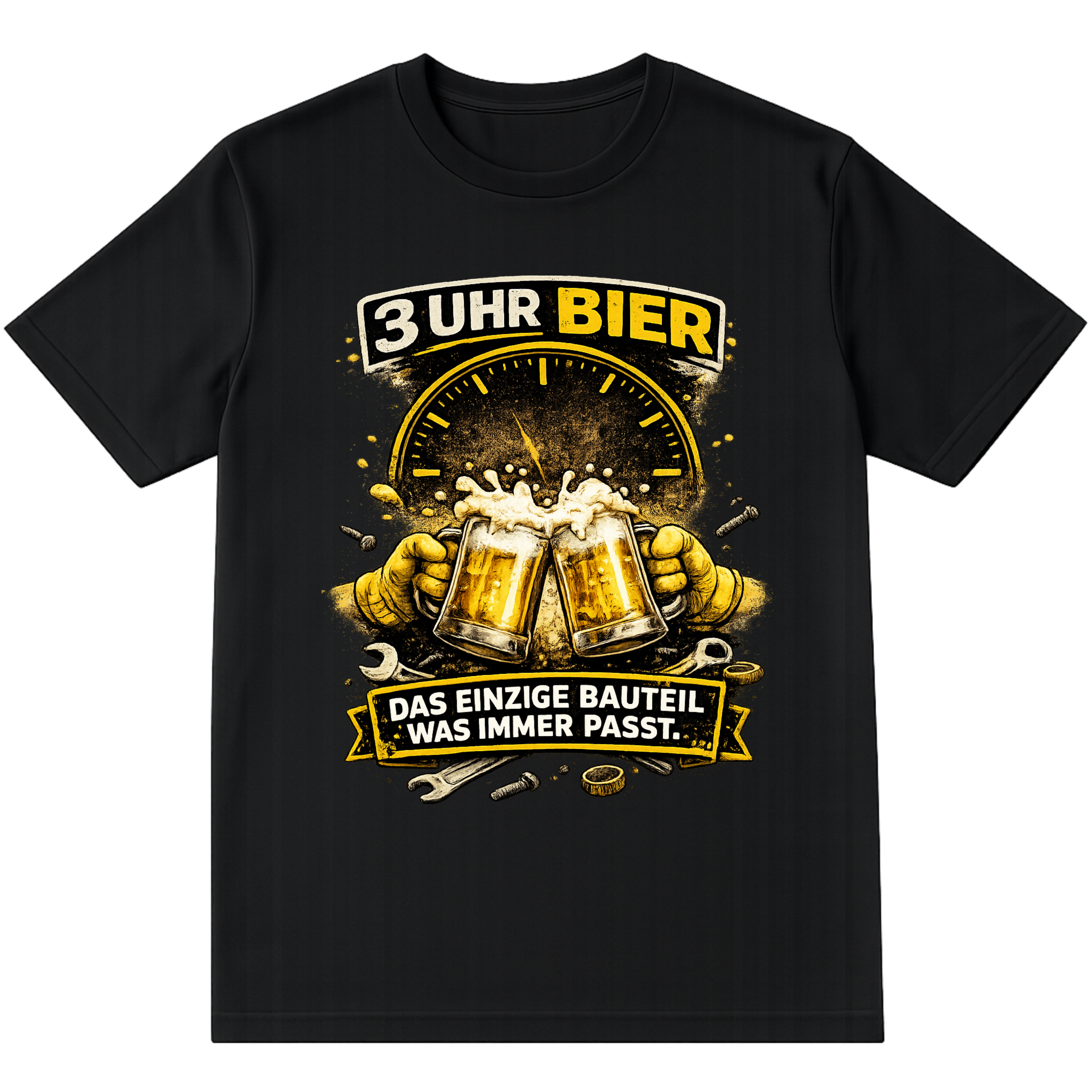 3 UHR BIER SHIRT